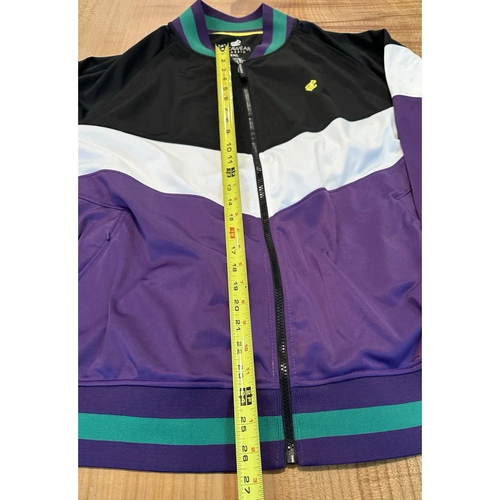 Rocawear Mens Classic Track‎ Jacket Purple Full Zip Hip Hop Streetwear Size 3XL